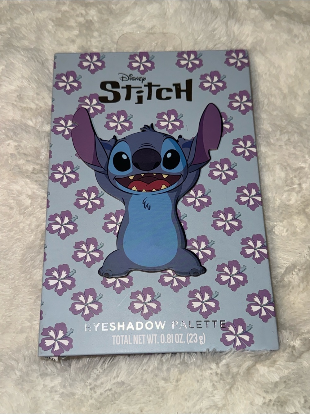Disney Stitch Lavender & Purple Floral Eyeshadow Palette